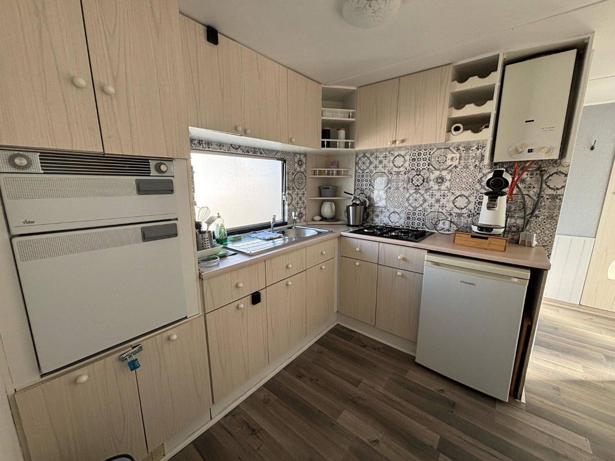 Mobile Home Au Camping New Vennepark Harendijk エクステリア 写真